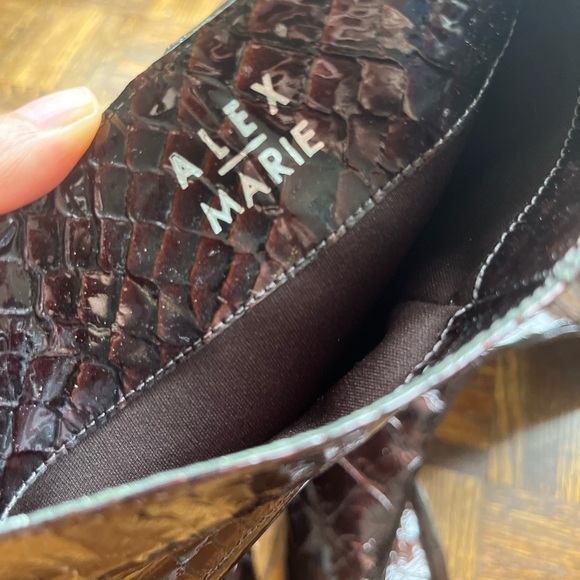 Alex Marie Leather Boots Sz 8.5 - Picture 7 of 12